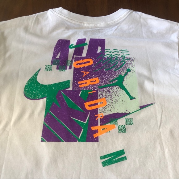 Air Jordan Futura Retro Tee Men’s Size M White T-Shirt ✨NWT✨ - Picture 6 of 9